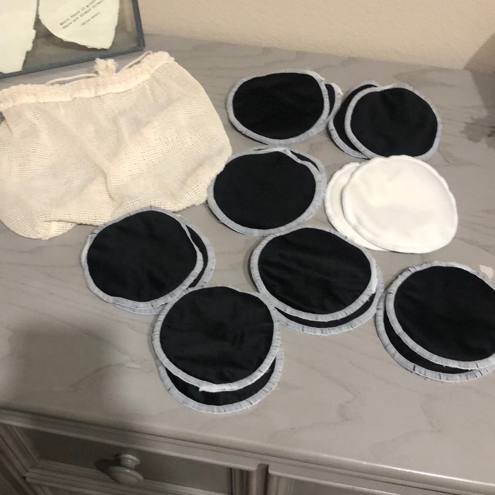 Nursing bra inserts bamboo 8 pairs
